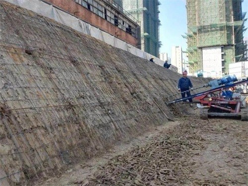 红塔建筑边坡支护